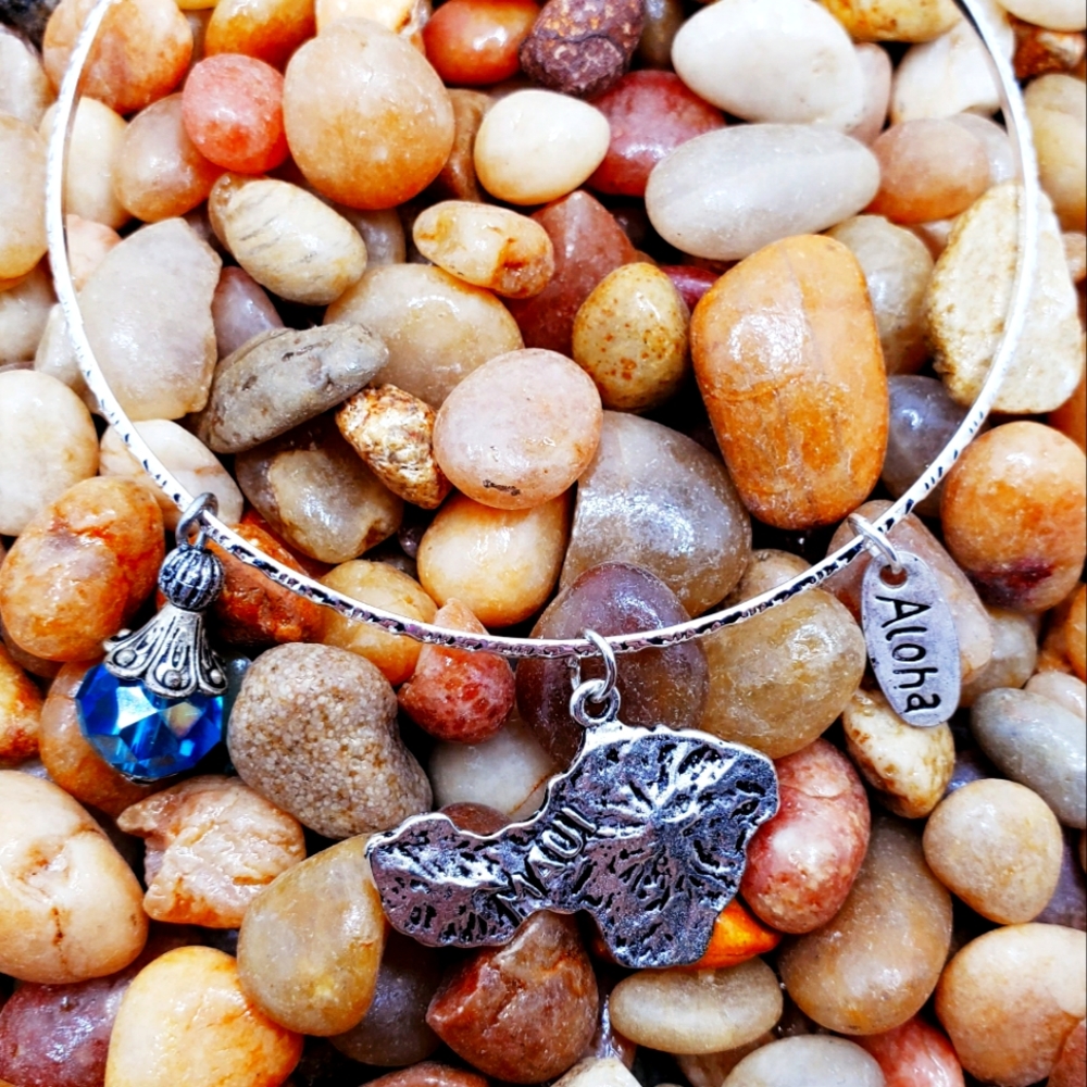 Maui bangle Blue Aloha
